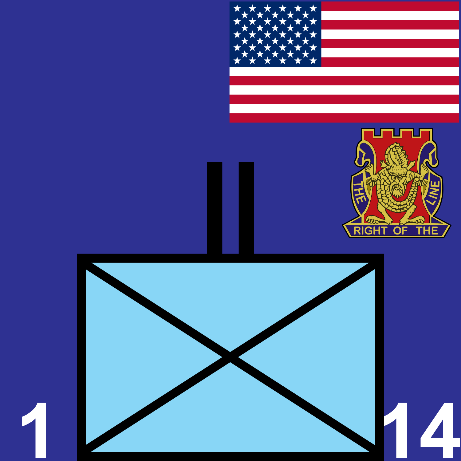 1st Battalion, 14th Infantry Regiment icon